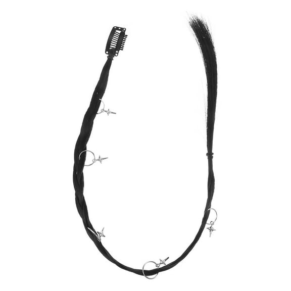 MRLESS Synthetic Dreadlocks Braided Ponytail Hair Extensions for Women and Girls, Hair Braiding Accessories