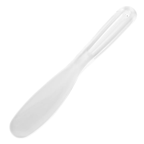 Facial Mask Spoon for Home Use Durable Plastic Transparent Design Ideal for Mixing 1 Piece
