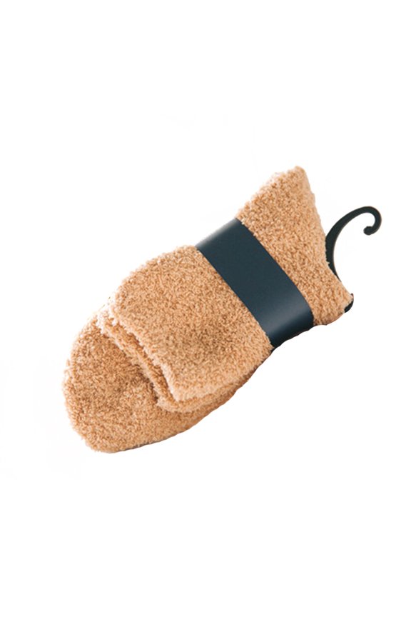 Men's Winter Socks, Padded Coral Fleece Thermal Warm Thick Cozy Footwear