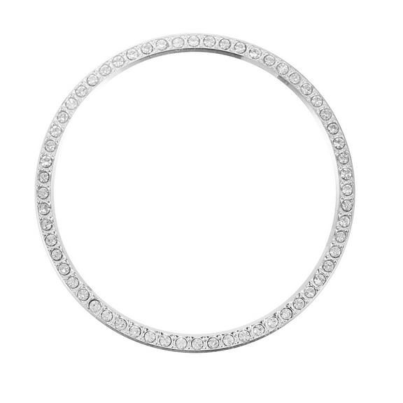 WEUVEB watch Watch 3 Bezel Silver Adults Daily Wear 1 Set