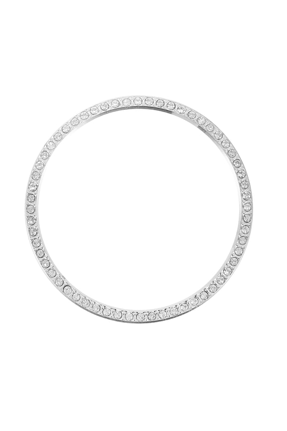 WEUVEB watch Watch 3 Bezel Silver Adults Daily Wear 1 Set