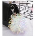 thumbnail image 1 of MRLESS Sparkling Glitter Pom Pom Keychain with Tassel Charm, Cute Handbag Pendant for Women and Girls Accessories, 1 of 6