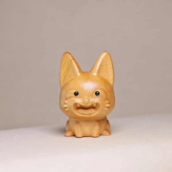 MRLESS Hand Carved Wood Alpaca Statue Ideal For Living Room Office Or Desktop Decoration Great For Festive Presents Collectible Figurines And Home Decoration