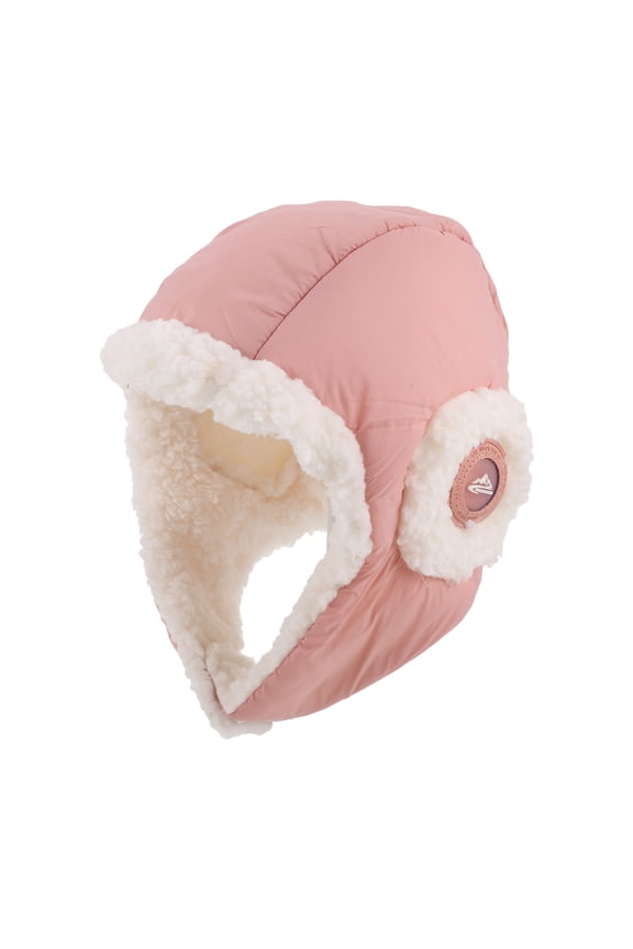 Winter Hats With Ear Flaps, Warm Short Plush Lined Ski Caps For Men Women, Cold Weather Outdoor Sports Headwear