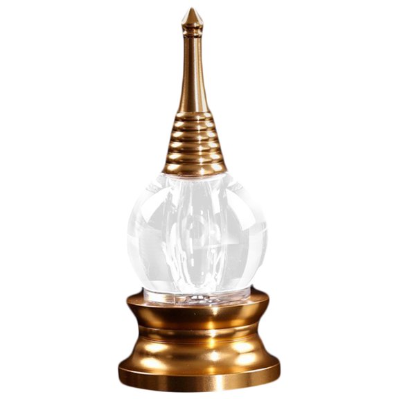 MRLESS Home Decor Stupa Buddhist Tower Crystal Pagoda Mascot Tibetan Buddhism Ornament