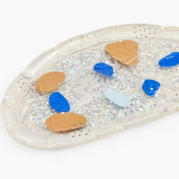 MRLESS Inflatable Water Play Mat for Infants and Babies, Sensory Activity Gym, Soft Baby Play Mat for Early Development