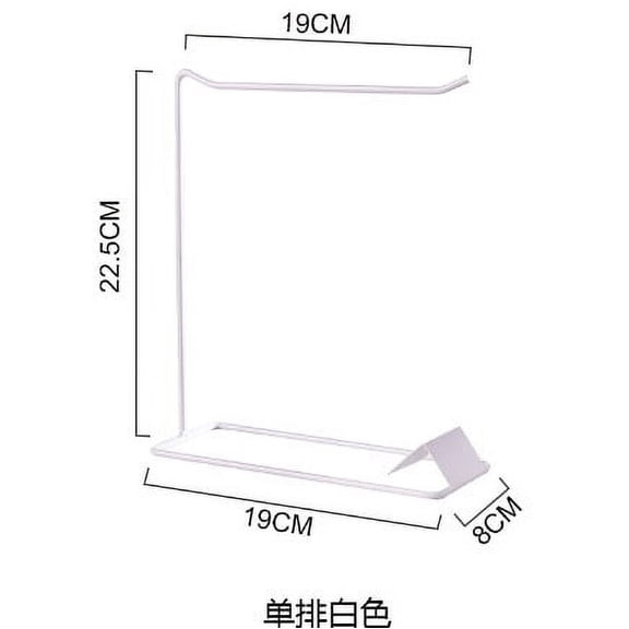 MRLESS Metal Jewelry Display Stand for Headbands, Bracelets, Necklaces, and Watches - Desktop Organizer Holder for Accessories