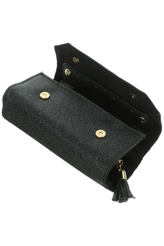 WEUVEB Jewelry Travel Roll Jewelry Storage Pouch PU Dustproof Women Travel 1Pack