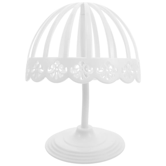 MRLESS Kids Hat Display Stand Plastic Dome-Shaped Cap Holder Tabletop Organizer Shelf for Baseball Caps