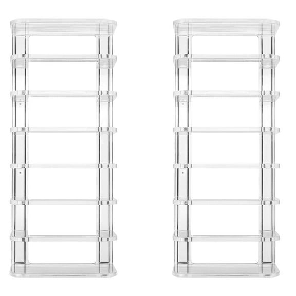 MRLESS Makeup Eyeshadow Organizer: 2Pcs Beauty Powder Holder