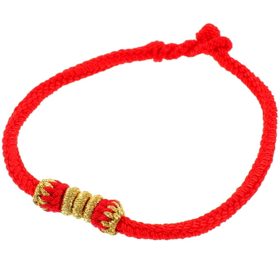 MRLESS Men's Tibetan Prayer Red Rope Bracelet for - 18cm