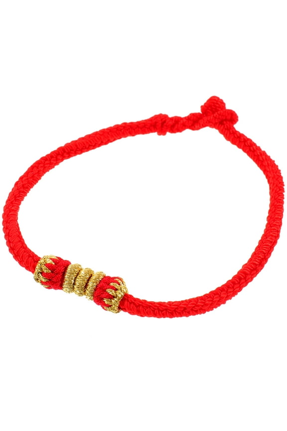 Men's Tibetan Prayer Red Rope Bracelet for - 18cm