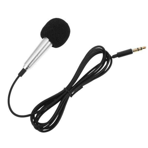 MRLESS Mini Microphone Prop Mini Mobile Microphone Mini Phone Mic Practical Phone Mic Adorable Phone Mic Portable Phonemic Table Mini Mic Small Mic For Phone
