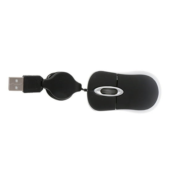 MRLESS Mini Optical Mouse for Travel, Plug & Play, Windows Compatible