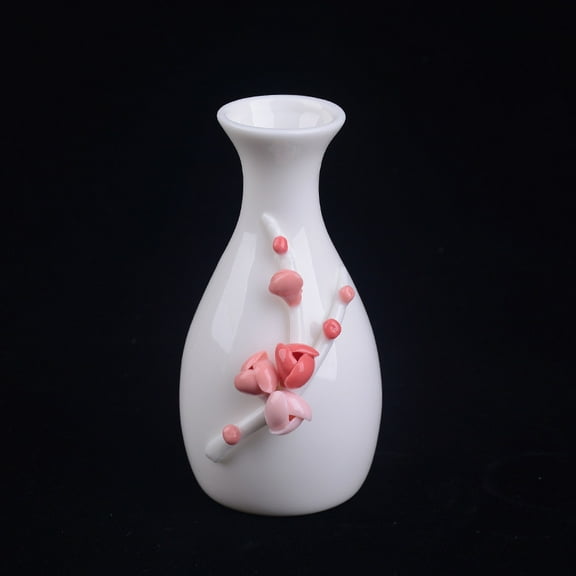 MRLESS Modern Vase Ceramic Vase Flower Vase Cute Vase Aesthetic Vase for Centerpieces Unique Vase Floral Vase for Home and Office Decor