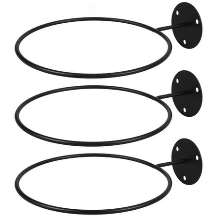 MRLESS Motorcycle Accessories Wall Mount Stand 3-Piece Metal Holder Rack for Garage or Workshop