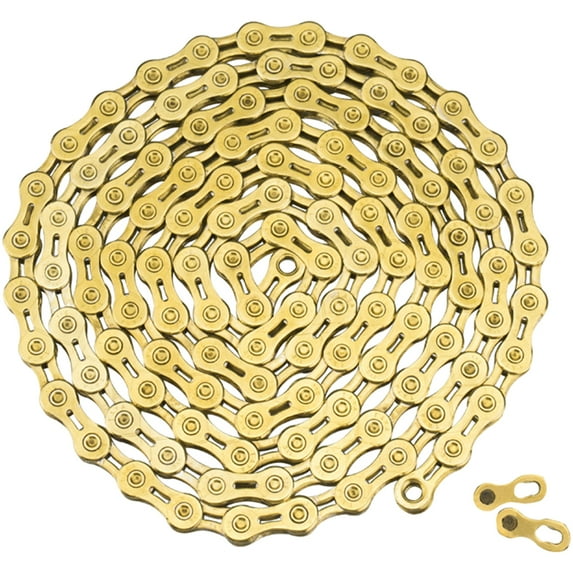 MRLESS Mountain Bike Chain Professional Bike Chain Carbon Steel Cycling Chain Replacement Bike Supply
