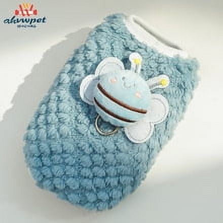 MRLESS Cute Pet Dog Bee Costume Sweater Vest for Small Dogs and Cats, Perfect for Valentine’s Day, Spring, Halloween Parties