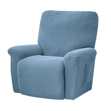 MRLESS Recliner Chair Cover Stretch Sofa Slipcover Fitted Couch Protector Blue