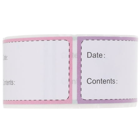Freezer Labels for Food Storage and Organization