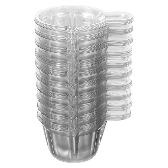 MRLESS 100Pcs Resin Molds with 40ml Mixing Cups for Epoxy Casting and DIY Craft Projects