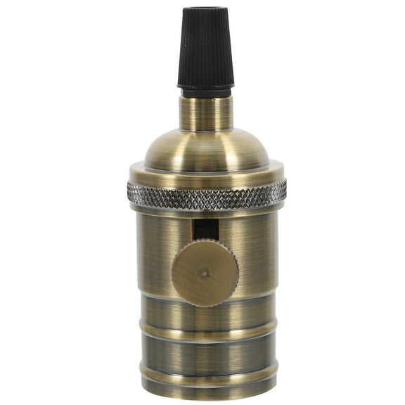 MRLESS Vintage Style Lamp Socket with Switch, Ideal for Ceiling Pendant Lights and Table Lamps, Perfect for DIY Lighting Projects