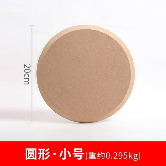 MRLESS Round Pottery Wheel Bat for Making Ceramics Round Pottery Mold Wooden Handbuilding Plate Molds Pottery Dish Molds Wood Base Ceramic Molds Clay Drape Molds for DIY Pottery Projects