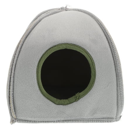 MRLESS Small Animal Winter House Hideout for Hamsters, Chinchillas, Rabbits - Warm Cotton Nest, Hedgehog Sleeping Hideout Supply