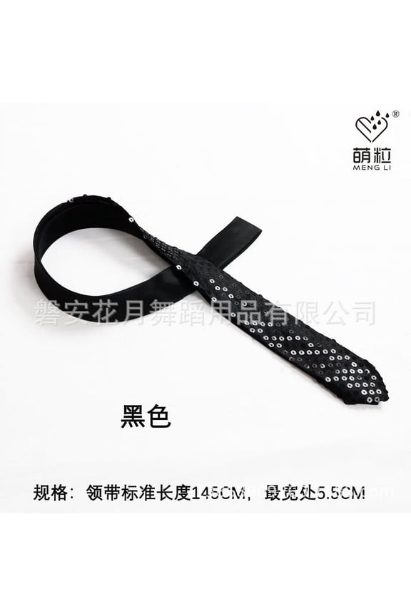 Sparkly Sequin Necktie For Men Dress Tie Punk Style Necktie Party Necktie Business Tie Supply Costume Necktie Sequin Necktie Ornament