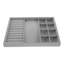 Jewelry Travel Case Mebbay Sackcloth Stackable Jewelry Trays