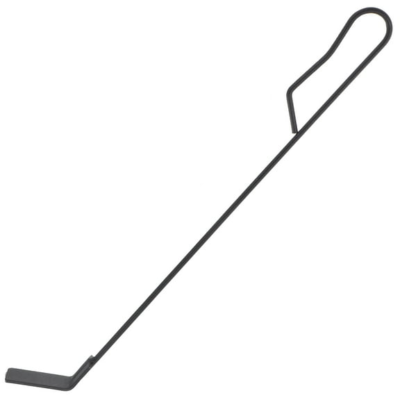 MRLESS Stainless Steel BBQ Ash Rake and Cleaner Tool for Grills and Fireplaces