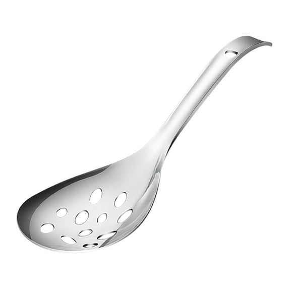 MRLESS Stainless Steel Colander Skimmer Spoon Scoop Frying Metal Home