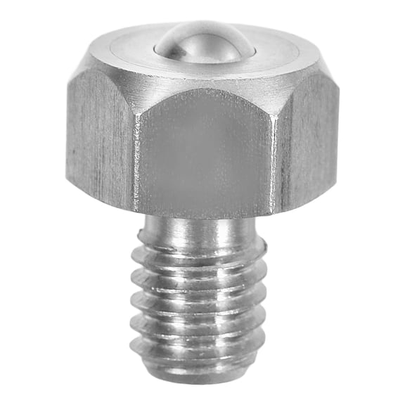 WEUVEB Stainless Steel Hexagonal Ball Head Screw Low Friction Smooth Ball Roller Bolt for Home