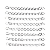 MRLESS Stainless Steel Necklace Extender Chain 5cm - 100pcs