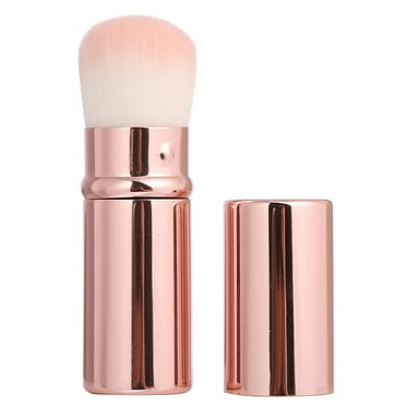 MRLESS Travel Highlighter Blush Powder Brush - Retractable Kabuki Brush for Makeup