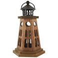 thumbnail image 1 of MRLESS Vintage Wooden Candle Lantern Portable Lighthouse Holder for Home Wedding Party, 1 of 7