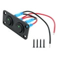 thumbnail image 1 of MRLESS Waterproof Marine Rocker Switch Panel with On Off Toggle for RV, Boat, Marine, and Automotive Use, 1 of 8