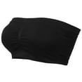 thumbnail image 1 of MRLESS Women’s Strapless Bandeau Bra Tube Top with Removable Padding, Seamless Invisible Underwear for Party, Evening & Daily Use (L), 1 of 8