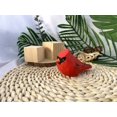 thumbnail image 1 of MRLESS Wooden Bird Sculpture Hand Painted Sparrow Figurine Small Bird Statue Wood Bird Ornament for Office Shelf Table Decors, 1 of 8
