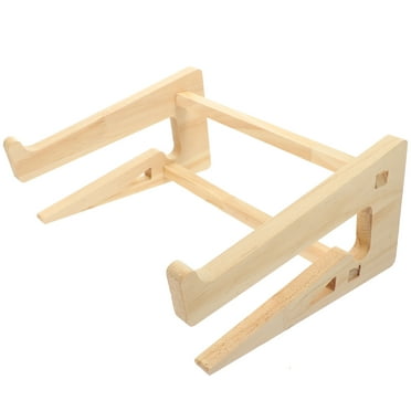 MRLESS Wooden Laptop Stand for 10-14.7" Notebook - Computer Riser & Holder