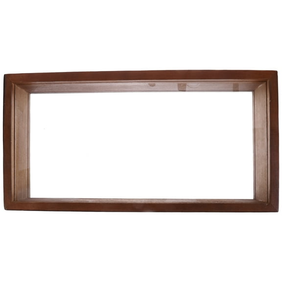 MRLESS Wooden Shadow Box Frame Perfect for Displaying Dried Flowers and Photos with Elegant Design
