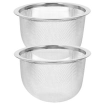 MRLESS 2pcs Stainless Steel Tea Strainer Insert Tea Infuser Tea Pot Accessories Tea Filter Mesh