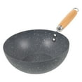 MRLESS Small Frying Pan Nonstick Steak Frying Pan Small Wok Kitchen ...