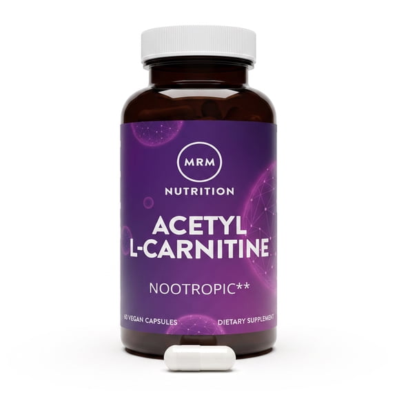 MRM - Acetyl L-Carnitine 500 mg. - 60 Vegetarian Capsules
