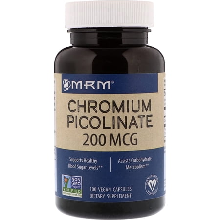MRM Chromium Picolinate Capsules, 100 Ct
