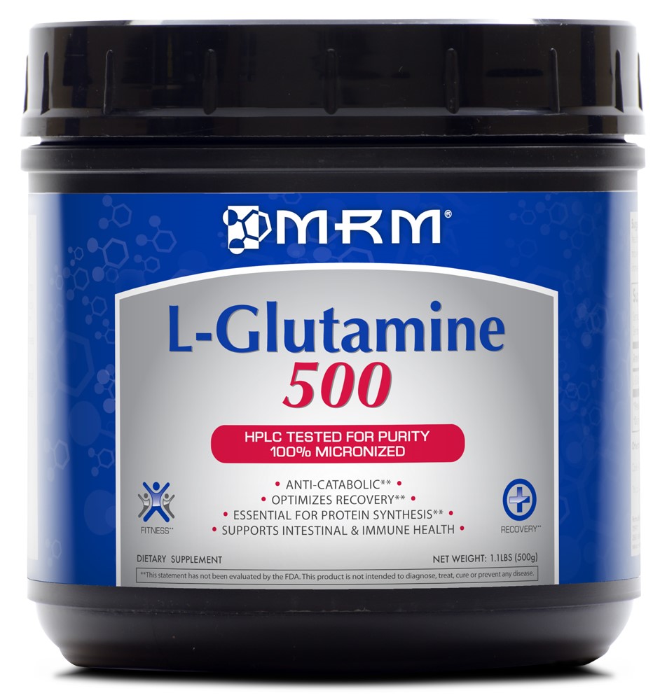 MRM LGlutamine 500 Protein Powder, 17.6 Oz
