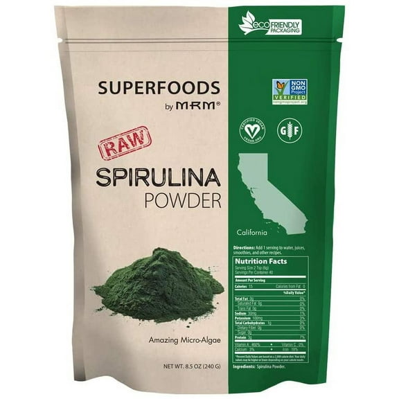 MRM Nutrition Spirulina Powder, 8.5 oz (240 g)