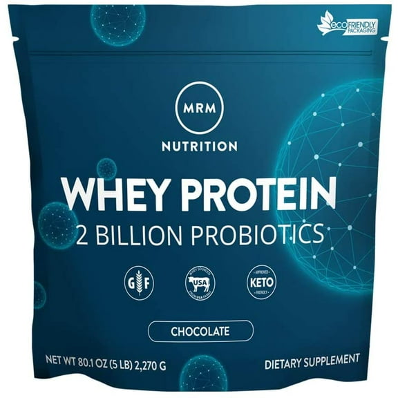 MRM Metabolic Whey Protein Powder, Rich Chocolate, 5 Lb