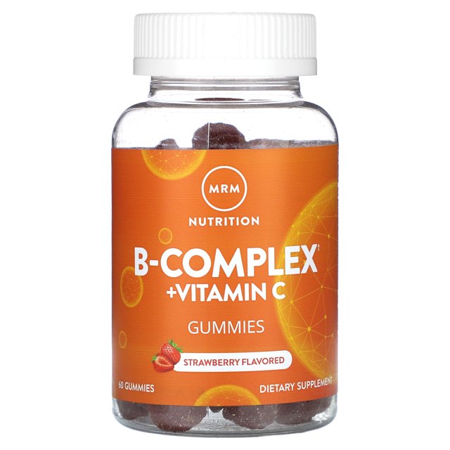 MRM Nutrition + Vitamin C Gummies, Strawberry, 60 Gummies