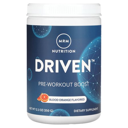 MRM Nutrition DRIVEN, Pre-Workout Boost, Blood Orange, 12.3 oz (350 g)